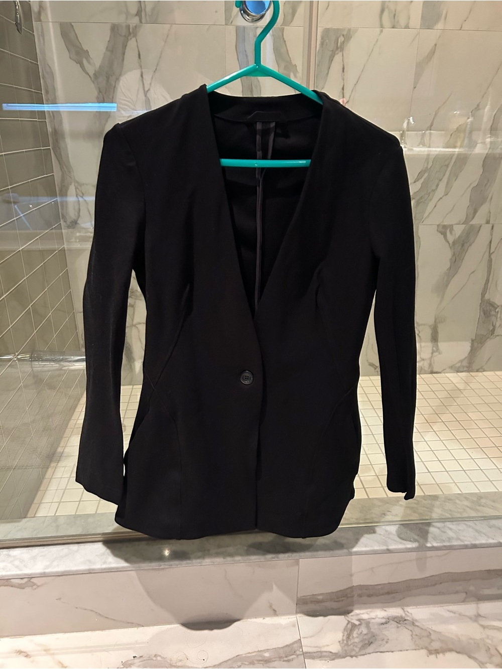 Lululemon athletica Women's Black Single-Button Blazer Jacket